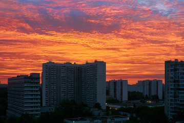 Dawn in Moscow