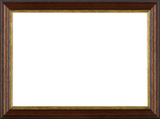 Picture frame isolated on white