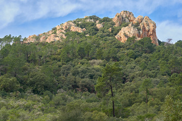 Mountains Alps-Maritimes