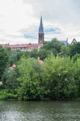 Fototapeta na wymiar Halle Saale - Peißnitz