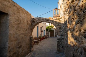 Naxos Chora griechische Gassen
