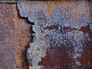 rusty metal background