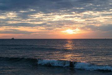 Naklejka na ściany i meble Virginia Beach Sunrise