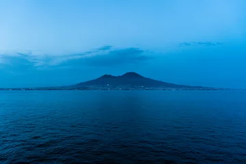 Fototapete Der Vesuv in Neapel Blick vom Meer © Tommaso Lizzul