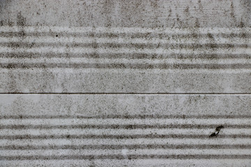 Stained corrugated metal grugne texture