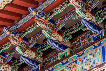 Chinese roof decorations