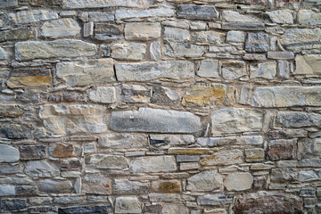 Ancient stone wall background. Pano Lefkara, Cyprus.