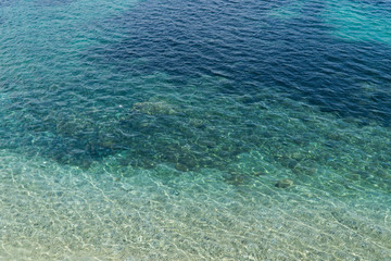 beach and alanya old town 