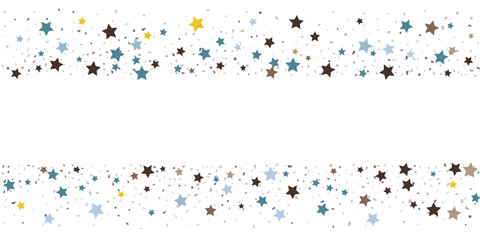 Abstract flying confetti.