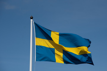 Schwedens Nationalflagge