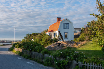 Typisches Haus in Schweden, Resö, Westküste