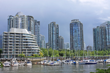 Vancouver from Granville Island