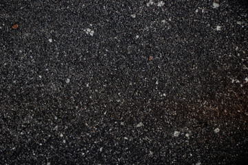 Dark black grit surface texture