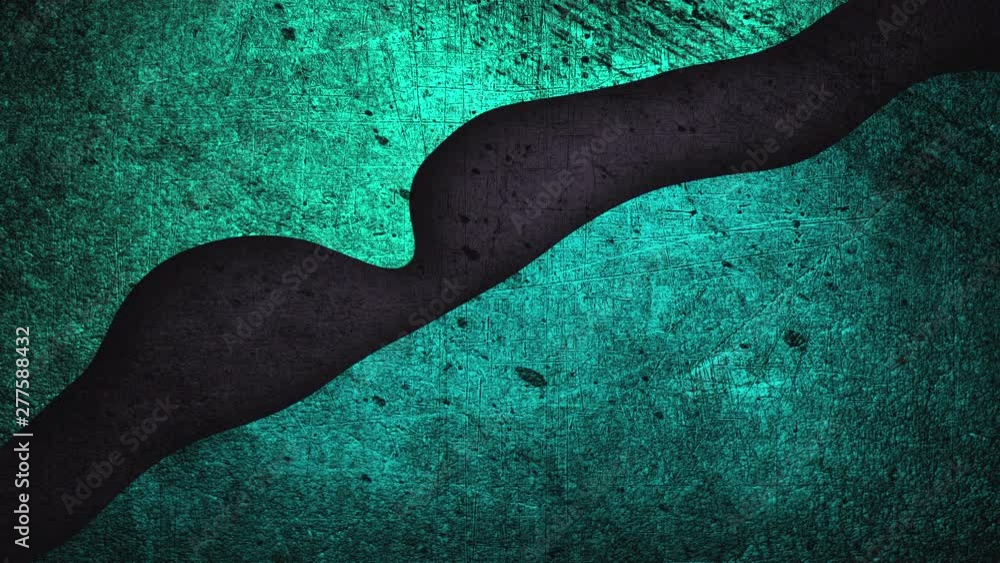 Aufkleber simple waves colored shapes with layers, 3d rendering modern creative, computer generated