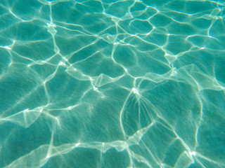 water in pool
