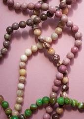 Natural stones beads.