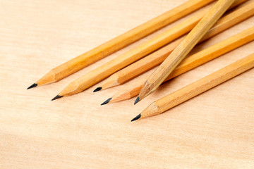 wooden pencils