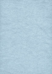 Photograph of recycle Powder blue Kraft striped paper coarse grain crumpled grunge texture sample 