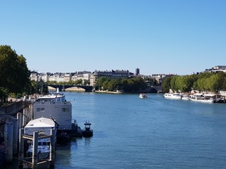 Fototapeta premium vue sur la seine 