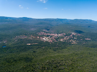 Fototapeta na wymiar Cidade de Lençóis, Chapada Diamantina