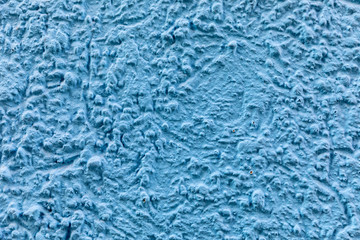 background of blue exterior plaster wall