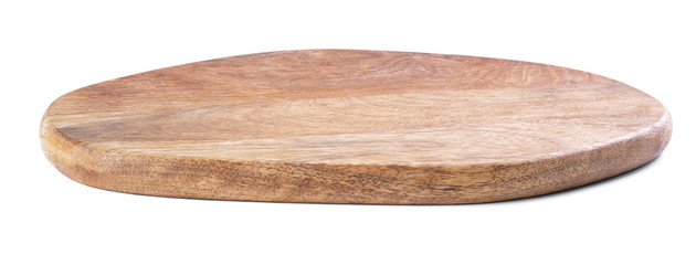 Wooden oval kitchen board