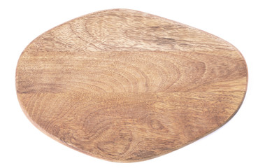 Wooden oval kitchen board