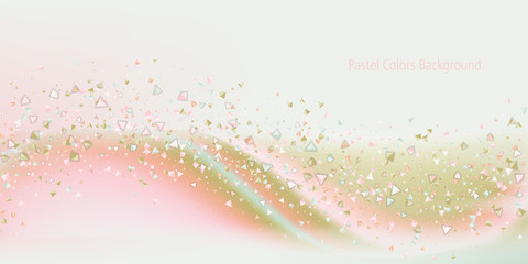 Pastel colors fairy dust background