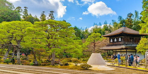 Ginkakuji Silver Pavilion, Kyoto, Japan