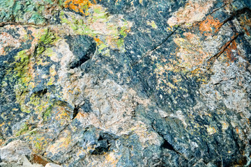 Natural Surface texture of serpentinite mined in the Ural mountains.