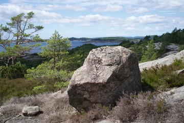 View of the landscape in Norway