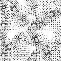 Modern halftone background meaningful dots Abstract futuristic backdrop.