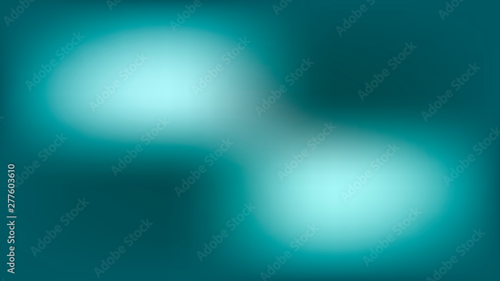 Poster Abstract gradient on blue background. Vector color gradient.