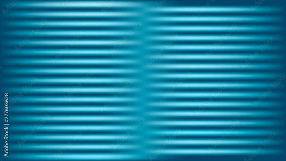 Poster Abstract gradient on blue background. Vector color gradient.