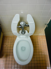 American style toilet