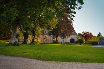 Fototapeta na wymiar Château de Creully (Pays Bessin - Calvados - Normandie - France)