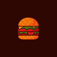 Burger Logo Vectors