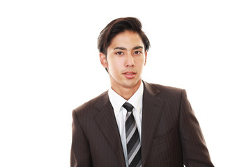 笑顔のビジネスマン