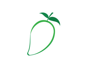 mango logo vector icon