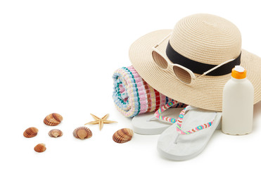 Beach accessories, Sea vacation