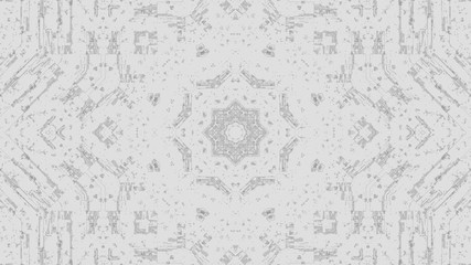 HUD interface with white lines, 3d rendering background with digital integrated network technology, printed circuit board