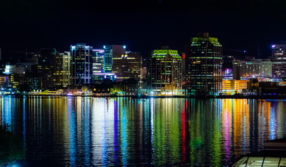 Fototapeta na wymiar Luminescence of Halifax