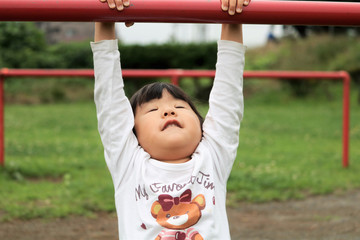 Fototapeta premium 3歳の女の子