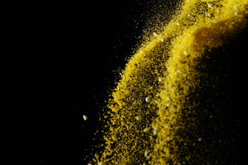 Powder particles background