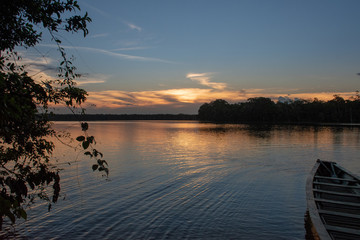 amazon sunset