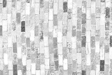 Two-tone brick wall color for vintage decorated as the abstract textured and background