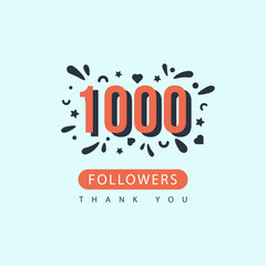 1000 followers thaank you