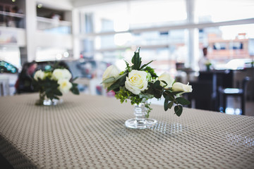 interior of a restaurant
