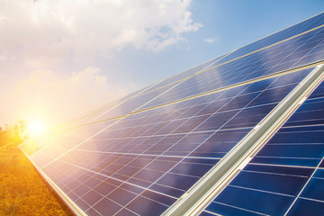 Solar panel, alternative electricity source, concept of sustainable resources, And this is a new...