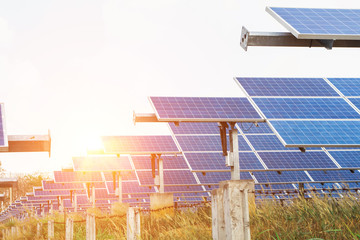 Solar panel, alternative electricity source, concept of sustainable resources, And this is a new...